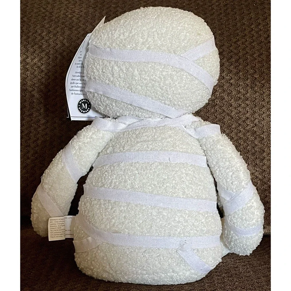 New Martha Stewart 2024 Halloween - ghost, mummy, mushroom‎ Plush Decor